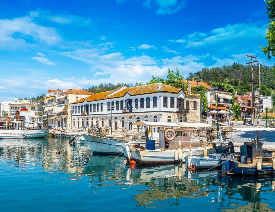 Old,Harbour,On,Limenas,,Capital,And,Main,Port,Of,Thassos